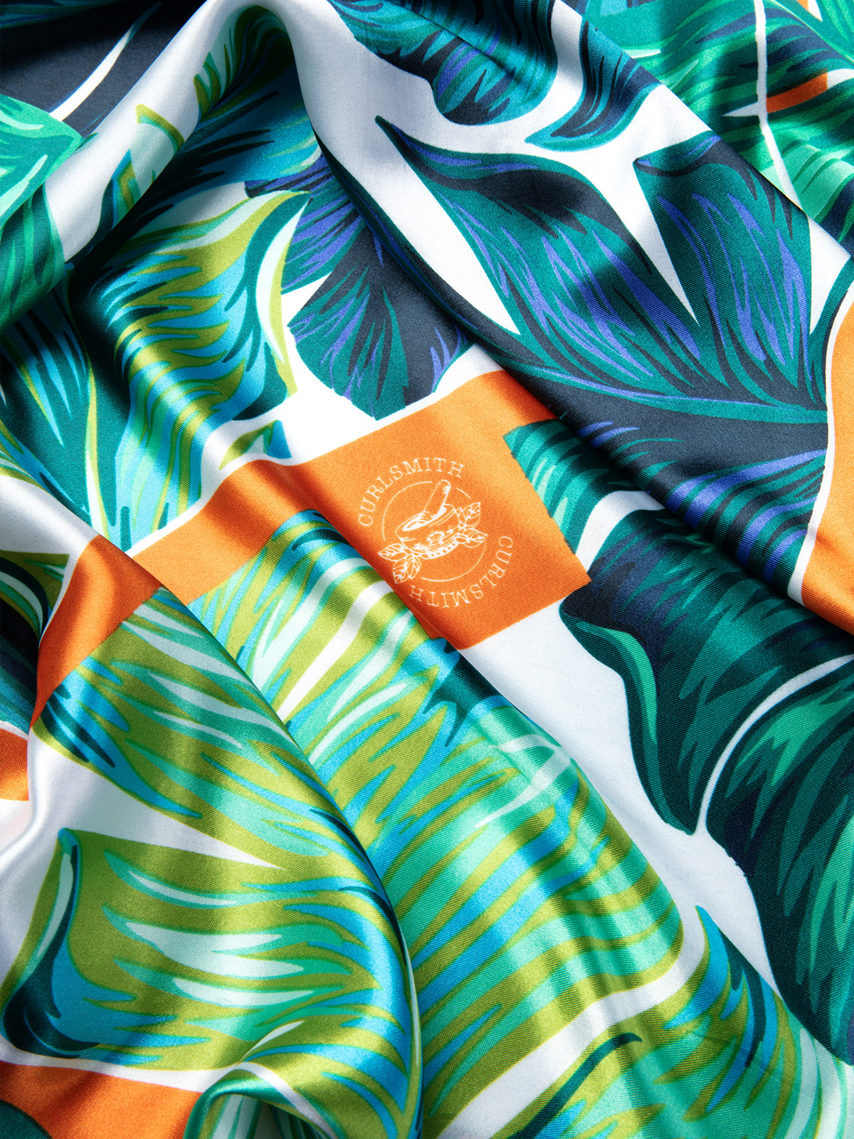 close up silk scarf