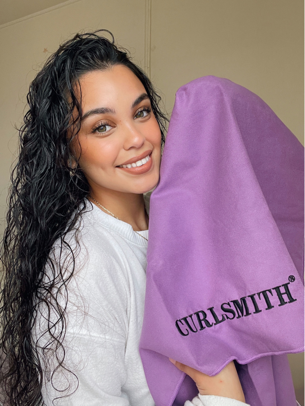 Towel-drying with Curlsmith