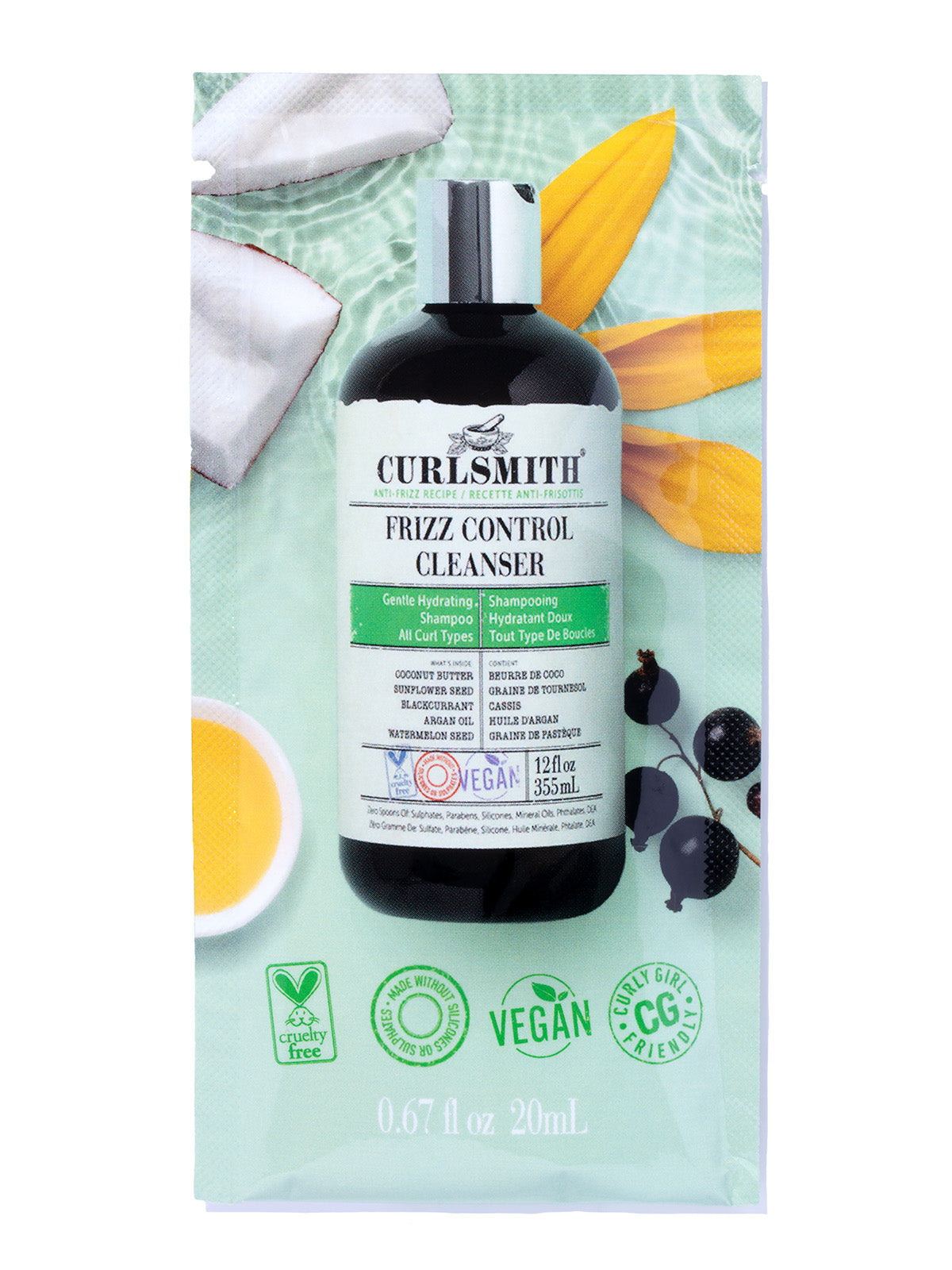 Frizz Control Cleanser - Free Sample, Click to enlarge