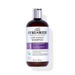 Curlsmith core strength shampoo bottle on a white background