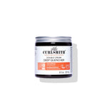 Curlsmith Double Cream Deep Quencher hair product jar on a white background