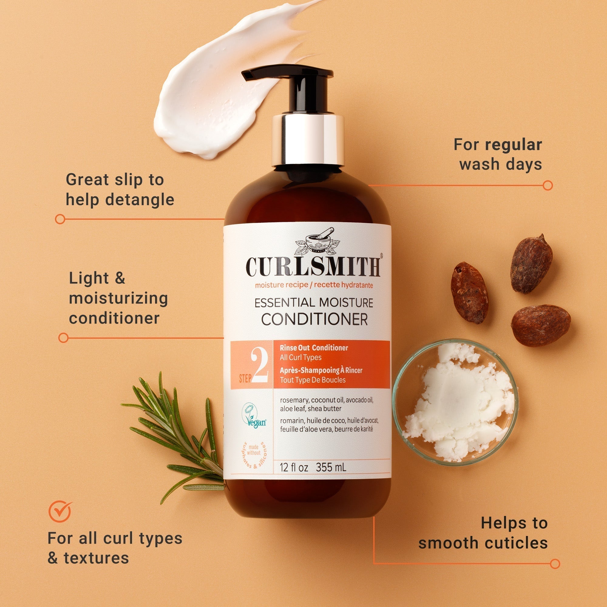 Essential Moisture Conditioner for Hydrating Dry Hair