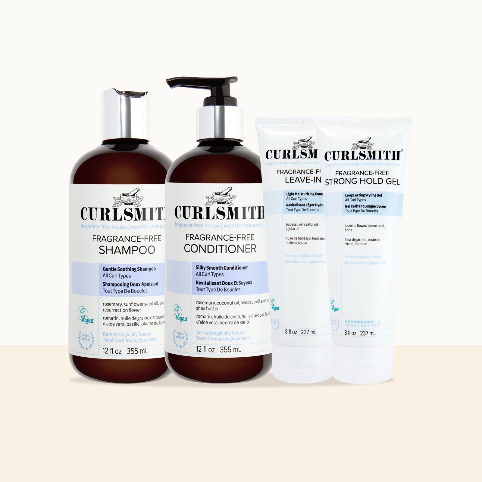 Fragrance Free Set, Click to enlarge