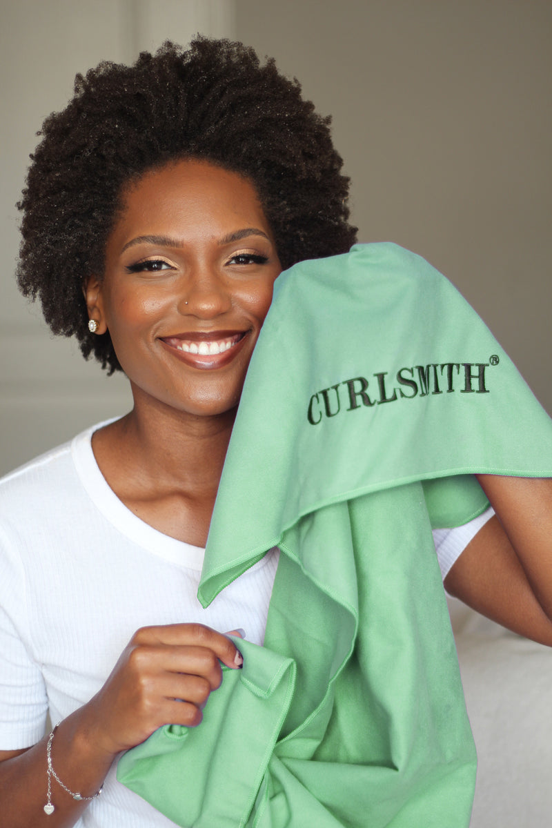 Green Microfiber Towel