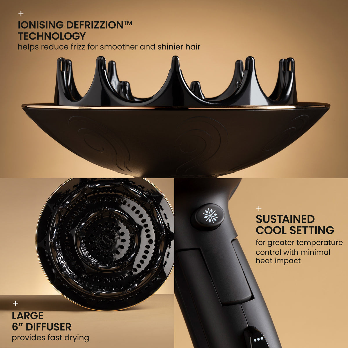 Defrizzion Dryer - Travel Edition