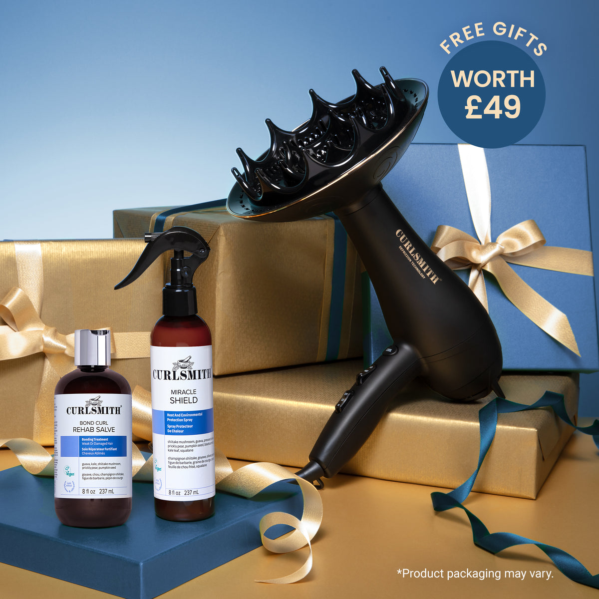 Defrizzion Dryer & XXL Diffuser