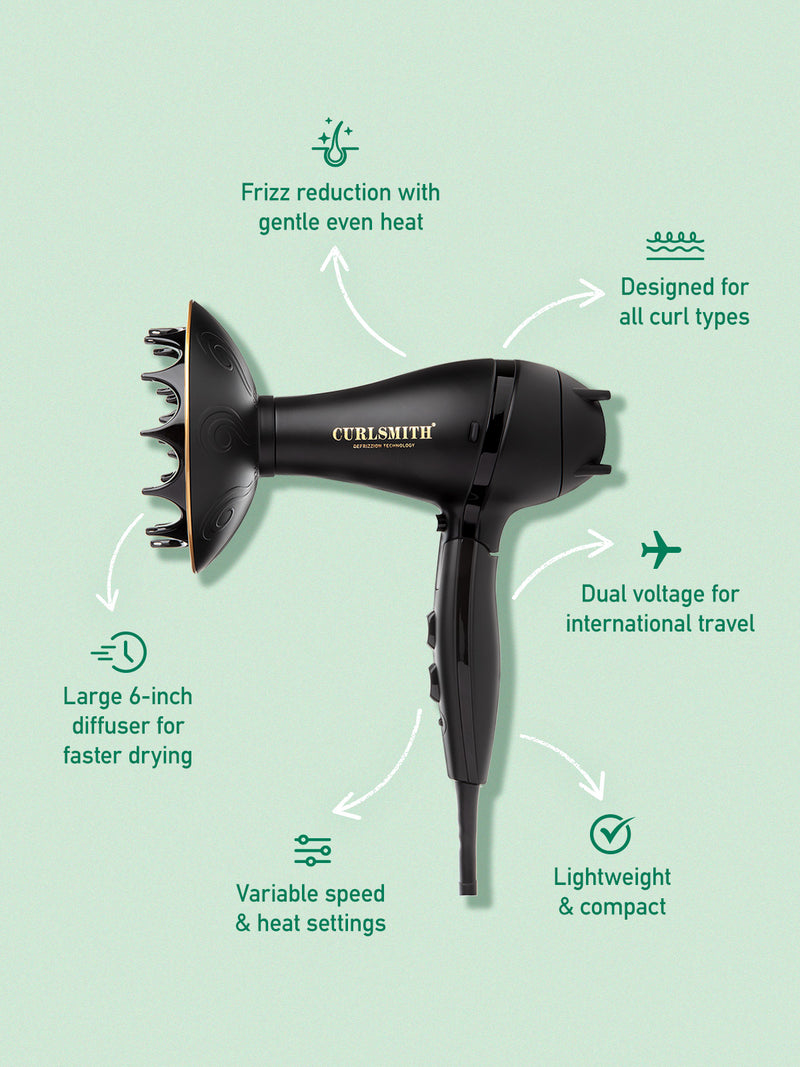 Defrizzion Dryer - Travel Edition