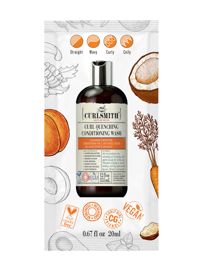Curl Quenching Conditioning Wash - Free Sample
